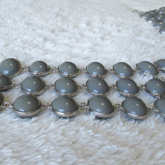 Gray Banana Republic Statement Necklace - Picture 6 of 8